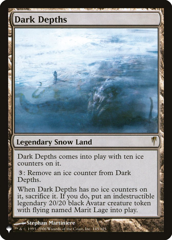 Dark Depths [The List] | Boutique FDB TCG