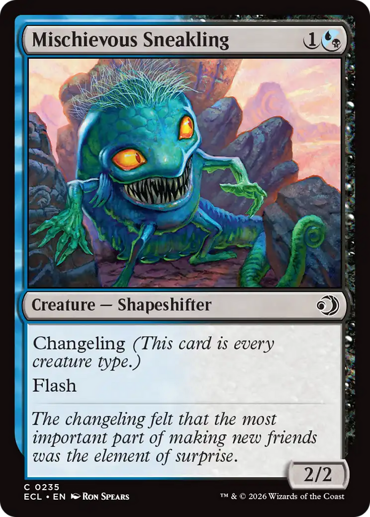 Mischievous Sneakling [Lorwyn Eclipsed] | Boutique FDB TCG