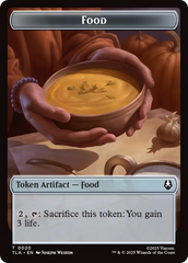 Food (0020) // Ally (0007) Double-Sided Token [Avatar: The Last Airbender Tokens] | Boutique FDB TCG