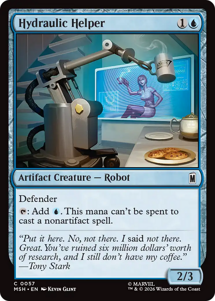 Hydraulic Helper [Marvel Super Heroes] | Boutique FDB TCG