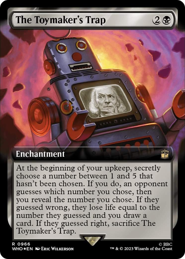 The Toymaker's Trap (Extended Art) (Surge Foil) [Doctor Who] | Boutique FDB TCG