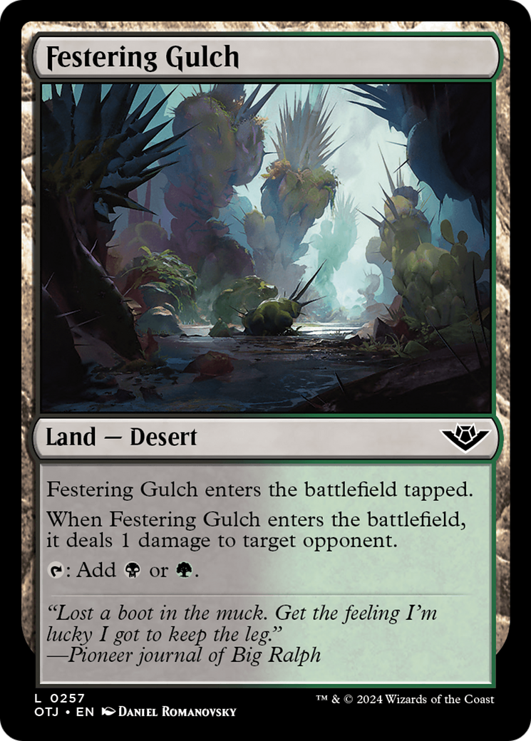 Festering Gulch [Outlaws of Thunder Junction] | Boutique FDB TCG