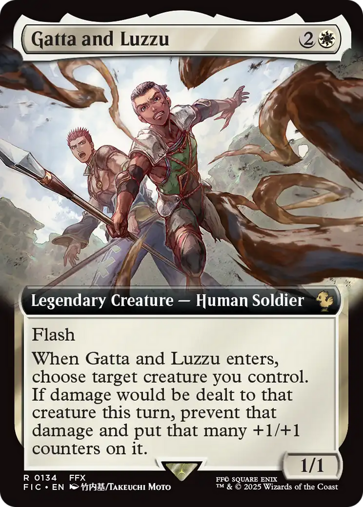 Gatta and Luzzu (Extended Art) [FINAL FANTASY Commander] | Boutique FDB TCG
