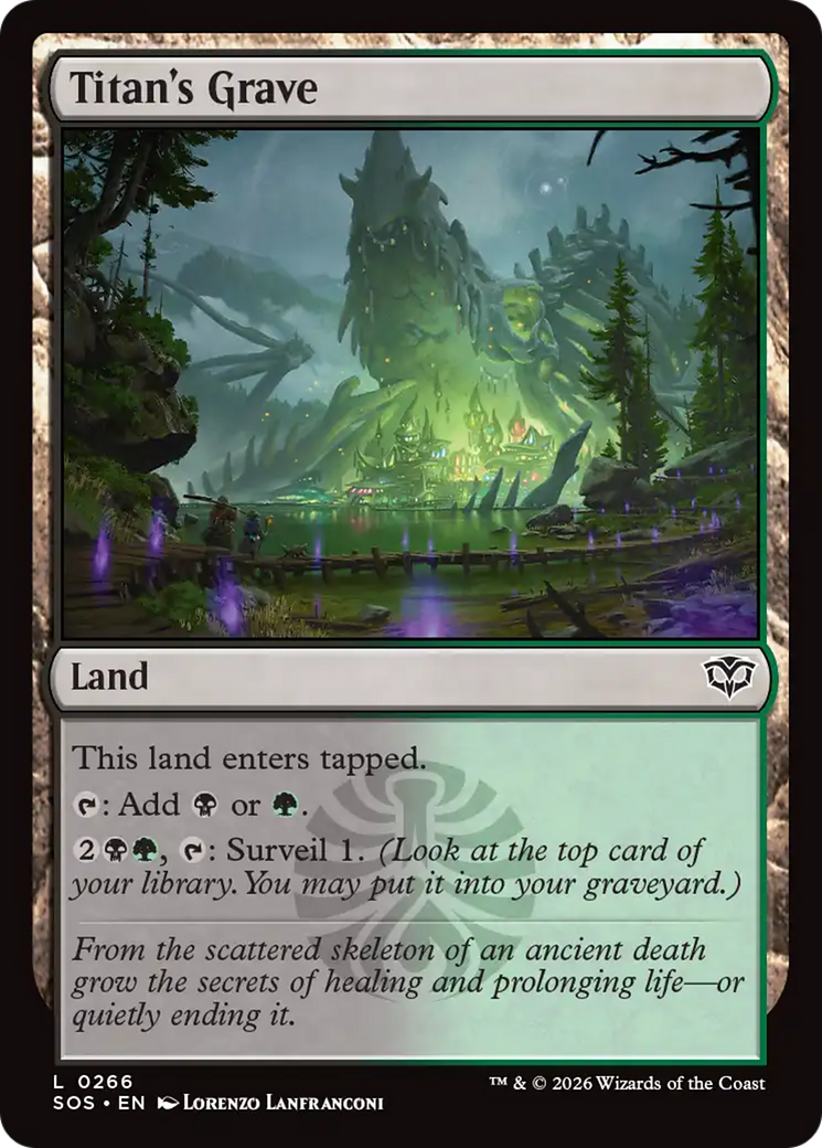 Titan's Grave [Secrets of Strixhaven] | Boutique FDB TCG