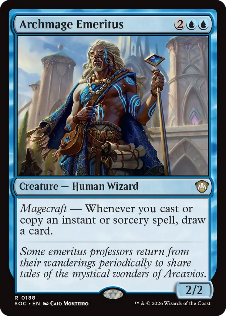 Archmage Emeritus [Secrets of Strixhaven Commander] | Boutique FDB TCG