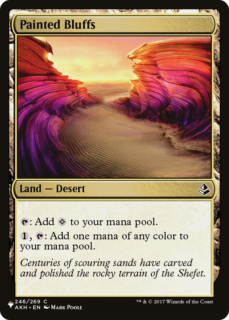 Painted Bluffs [The List Reprints] | Boutique FDB TCG