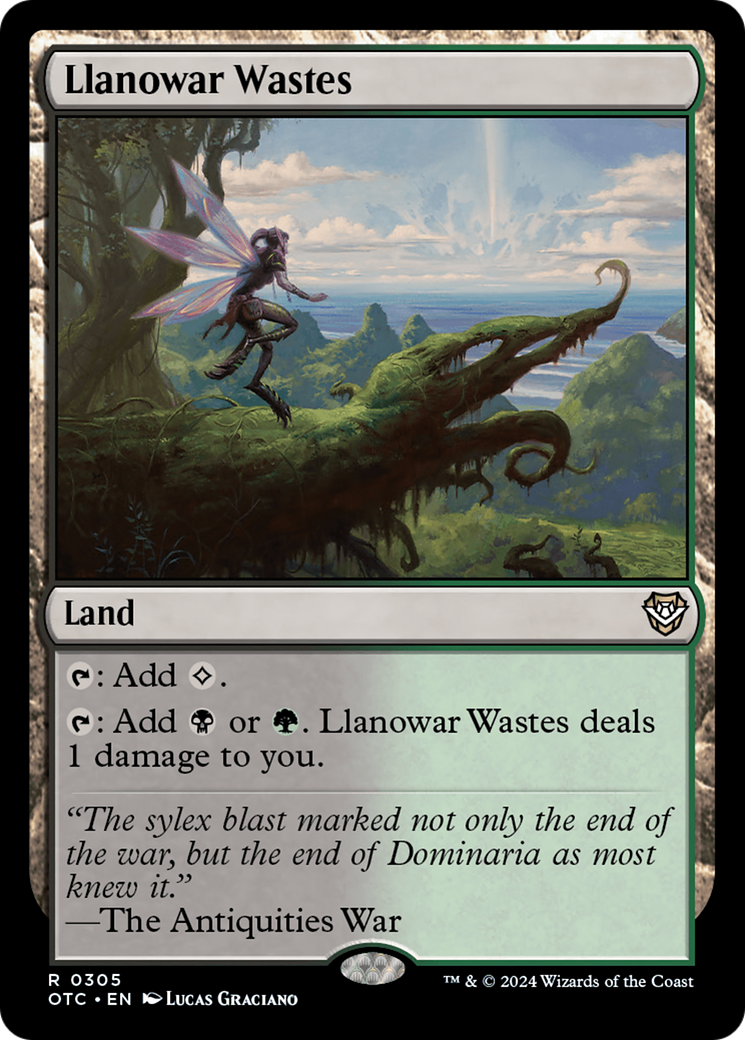 Llanowar Wastes [Outlaws of Thunder Junction Commander] | Boutique FDB TCG