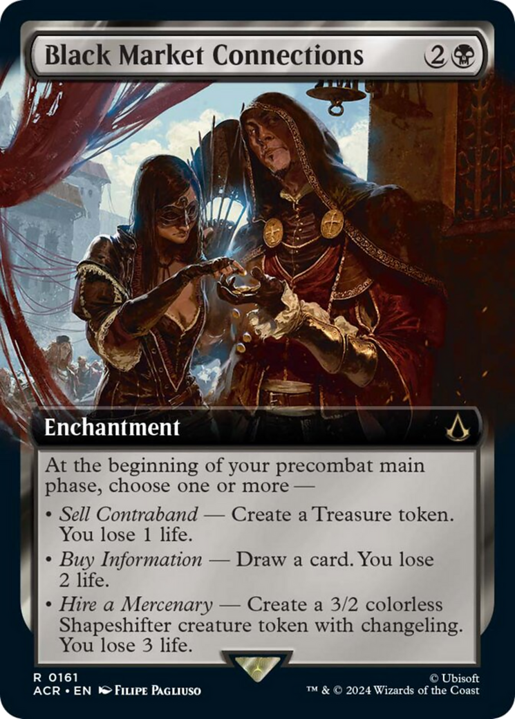 Black Market Connections (Extended Art) [Assassin's Creed] | Boutique FDB TCG