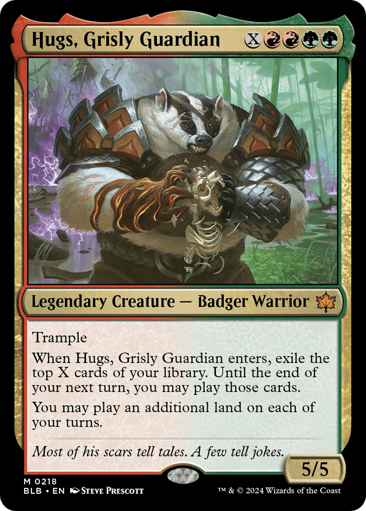 Hugs, Grisly Guardian [Bloomburrow] | Boutique FDB TCG