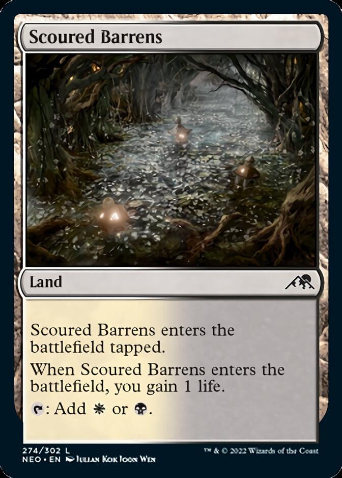 Scoured Barrens [Kamigawa: Neon Dynasty] | Boutique FDB TCG