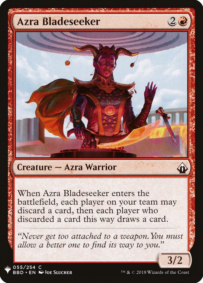 Azra Bladeseeker [Mystery Booster] | Boutique FDB TCG