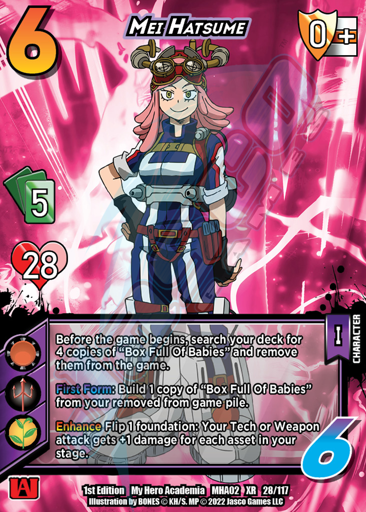 Mei Hatsume [Crimson Rampage XR] | Boutique FDB TCG