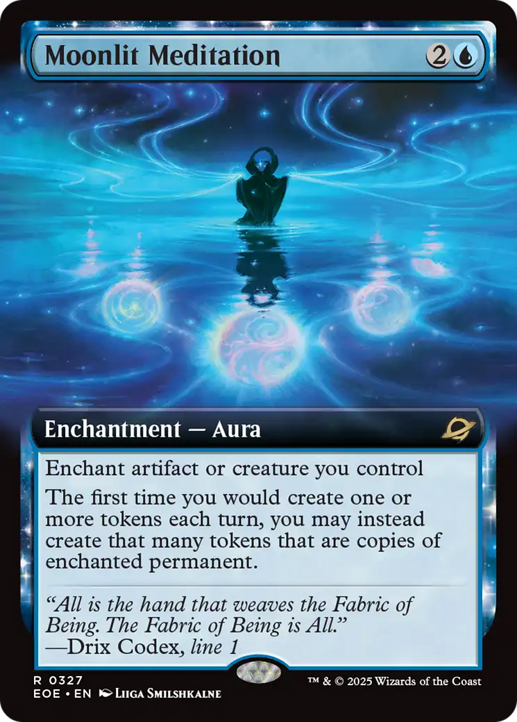 Moonlit Meditation (Extended Art) [Edge of Eternities] | Boutique FDB TCG