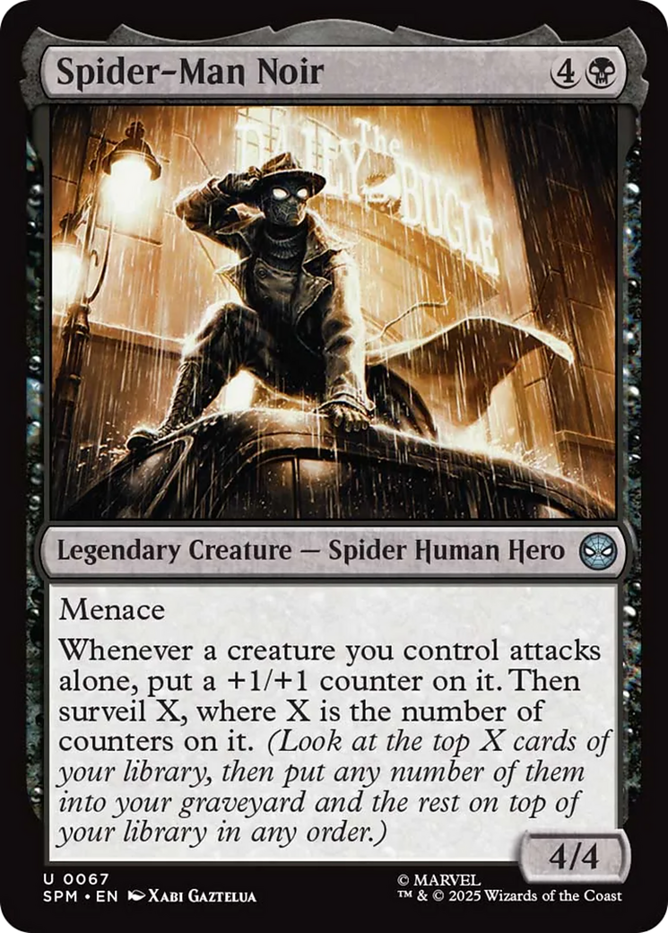 Spider-Man Noir [Marvel's Spider-Man] | Boutique FDB TCG