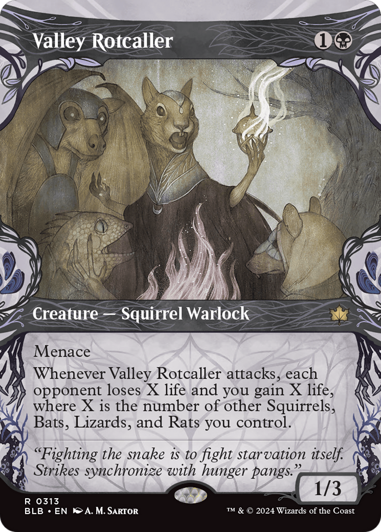 Valley Rotcaller (Showcase) [Bloomburrow] | Boutique FDB TCG