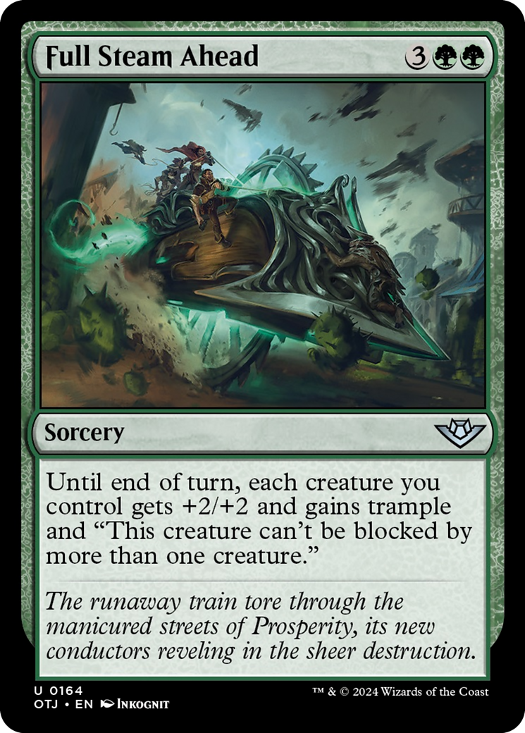 Full Steam Ahead [Outlaws of Thunder Junction] | Boutique FDB TCG