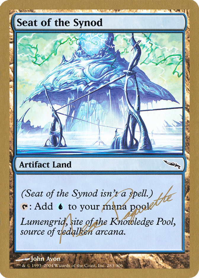 Seat of the Synod (Aeo Paquette) [World Championship Decks 2004] | Boutique FDB TCG