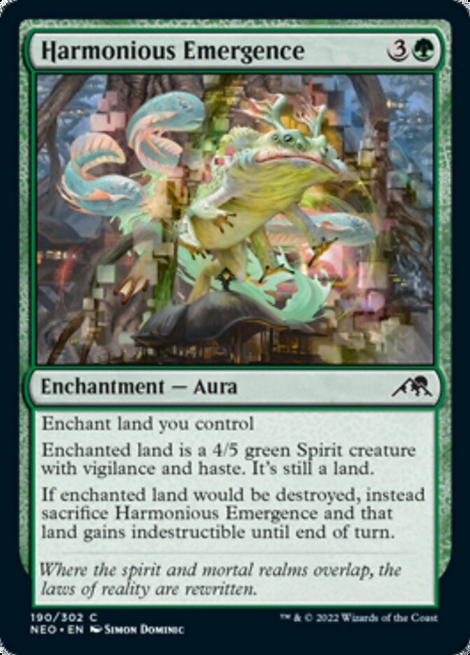 Harmonious Emergence [Kamigawa: Neon Dynasty] | Boutique FDB TCG