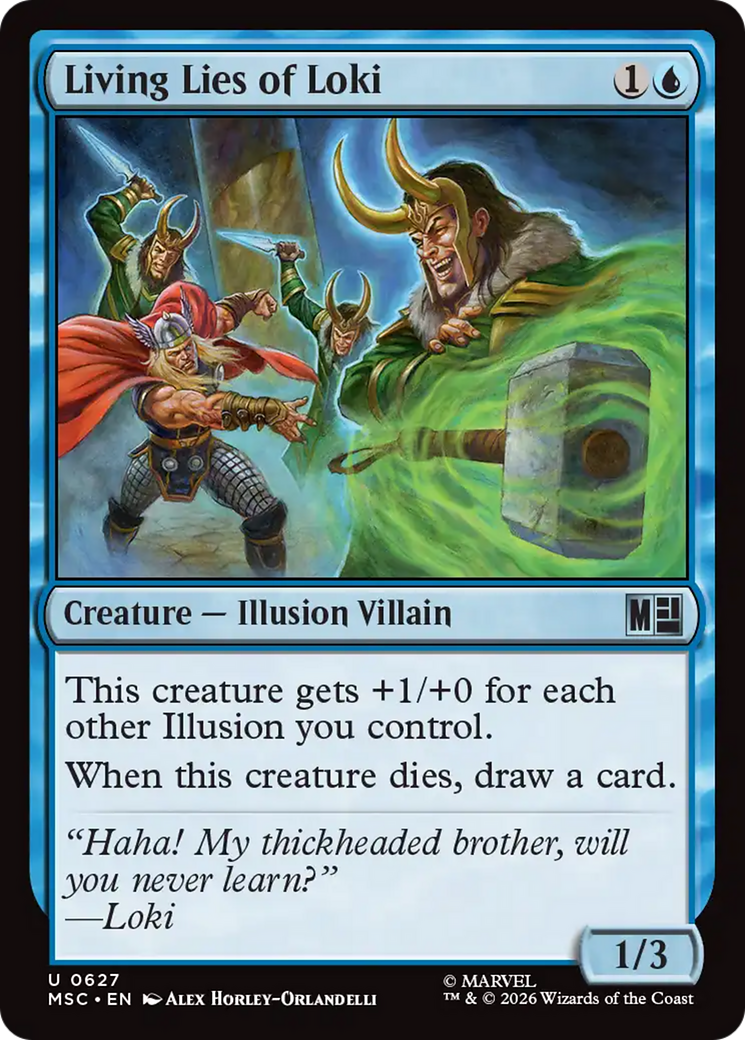 Living Lies of Loki [Marvel Super Heroes Commander] | Boutique FDB TCG