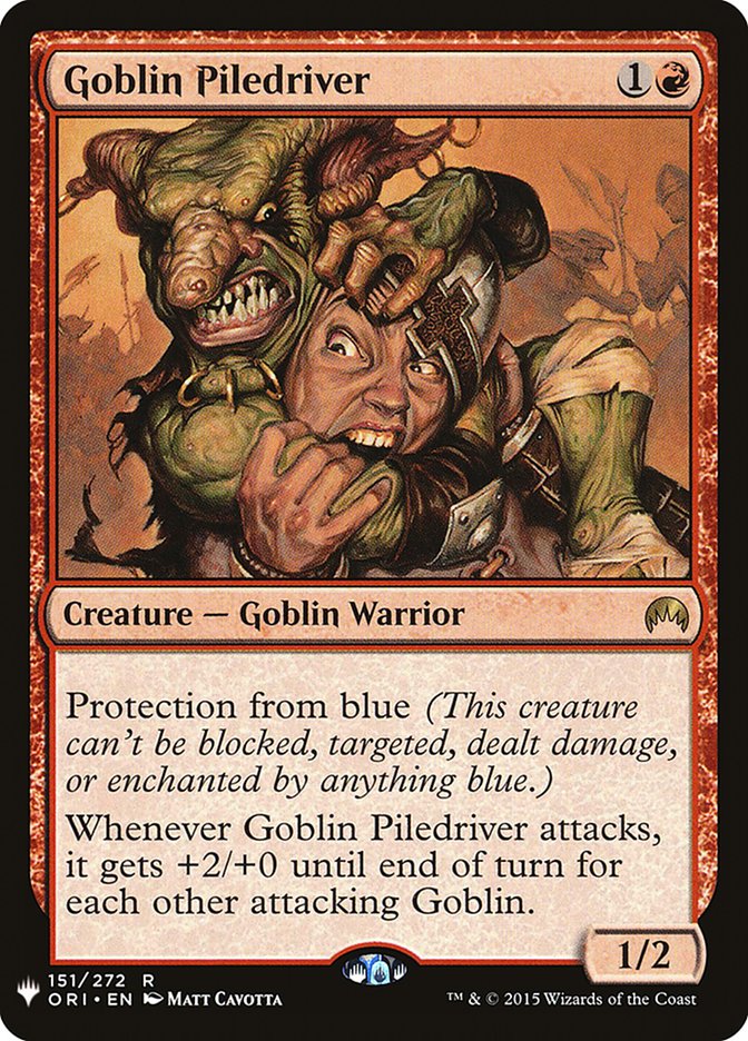 Goblin Piledriver [Mystery Booster] | Boutique FDB TCG