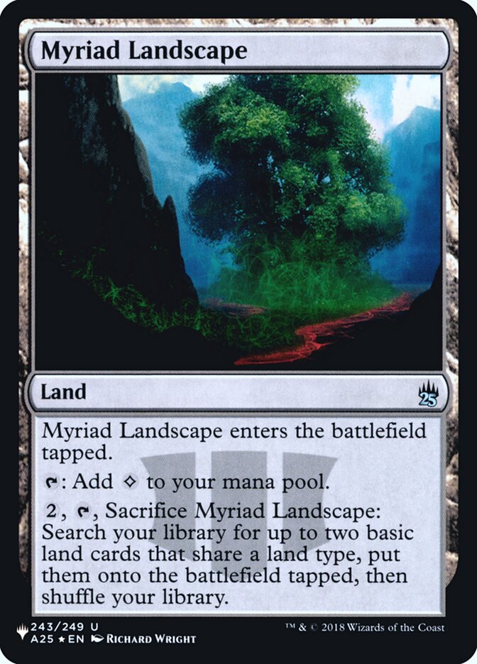 Myriad Landscape [Secret Lair: Heads I Win, Tails You Lose] | Boutique FDB TCG