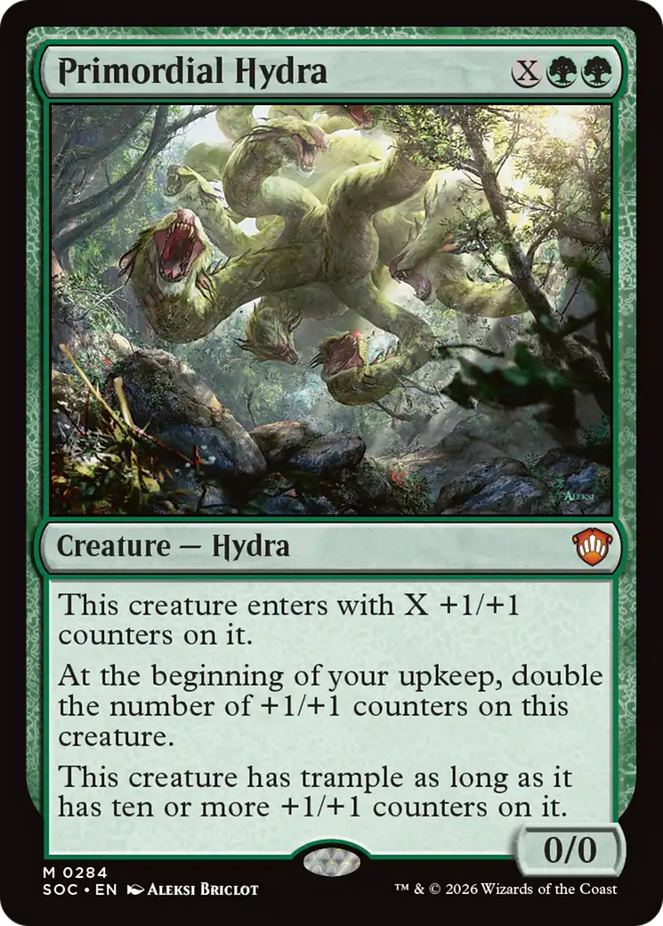 Primordial Hydra [Secrets of Strixhaven Commander] | Boutique FDB TCG