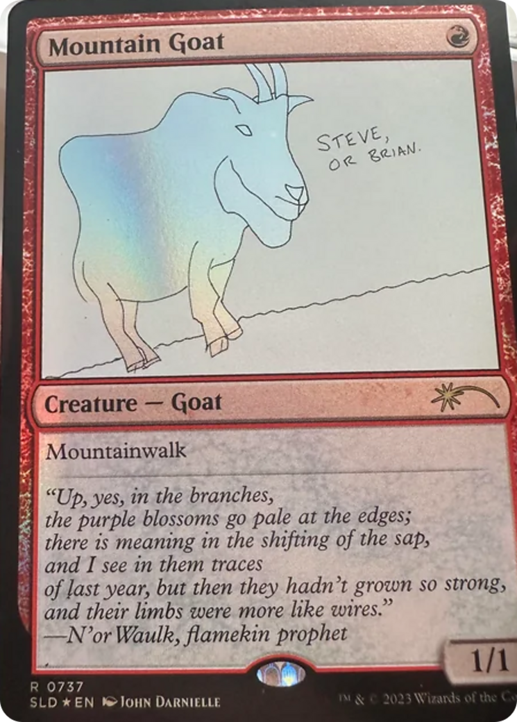 Mountain Goat [Secret Lair Drop Series] | Boutique FDB TCG