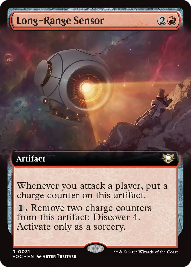 Long-Range Sensor (Extended Art) [Edge of Eternities Commander] | Boutique FDB TCG