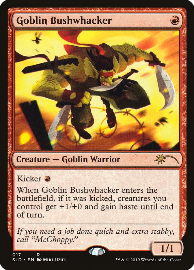 Goblin Bushwhacker [Secret Lair Drop Series] | Boutique FDB TCG