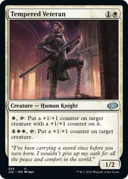 Tempered Veteran [Jumpstart 2022] | Boutique FDB TCG