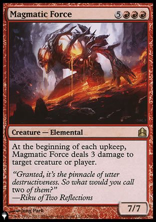 Magmatic Force [The List] | Boutique FDB TCG