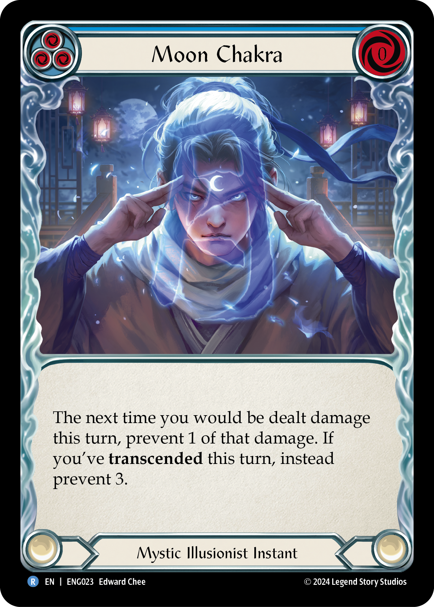 Moon Chakra [ENG023] (Part the Mistveil Enigma Blitz Deck) | Boutique FDB TCG