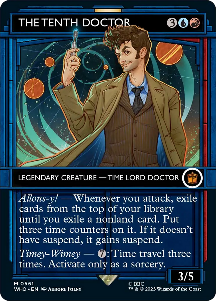 The Tenth Doctor (Showcase) [Doctor Who] | Boutique FDB TCG