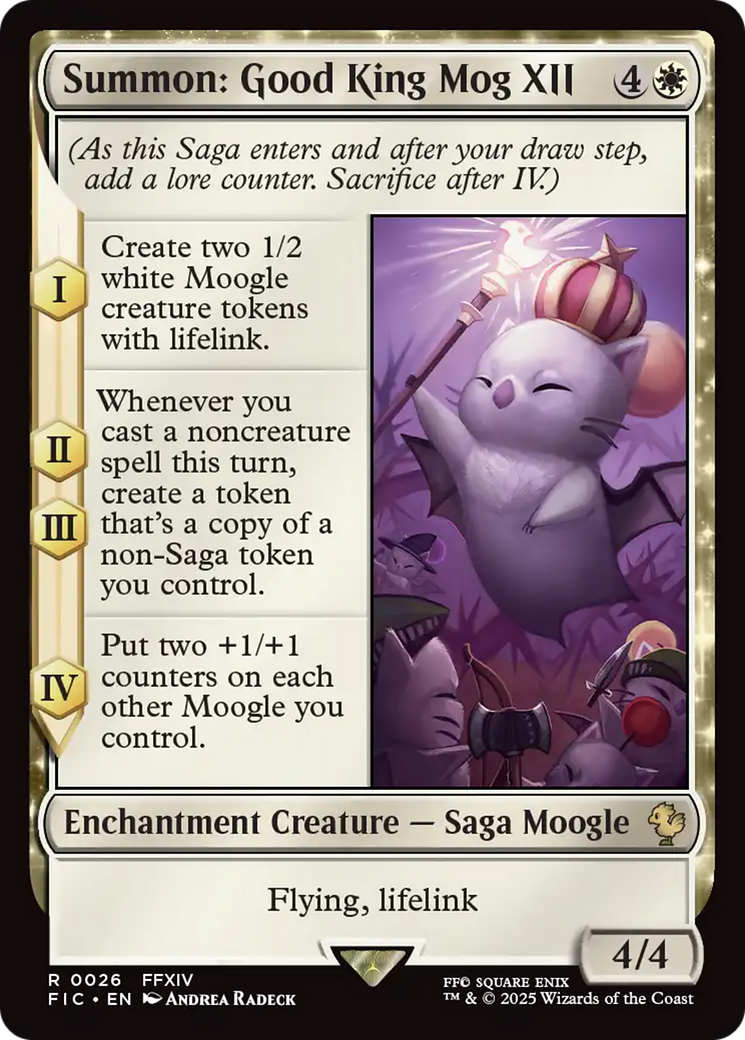 Summon: Good King Mog XII [FINAL FANTASY Commander] | Boutique FDB TCG