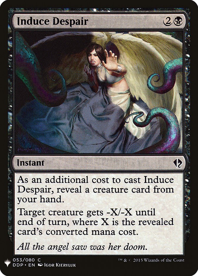 Induce Despair [Mystery Booster] | Boutique FDB TCG