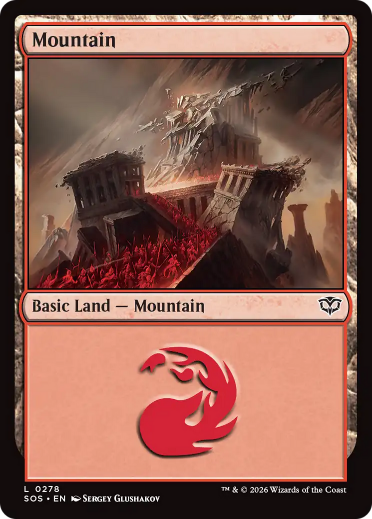 Mountain (0278) [Secrets of Strixhaven] | Boutique FDB TCG