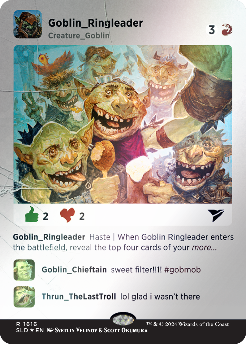 Goblin Ringleader (Rainbow Foil) [Secret Lair Drop Series] | Boutique FDB TCG