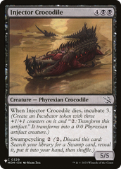 Injector Crocodile [The List Reprints] | Boutique FDB TCG