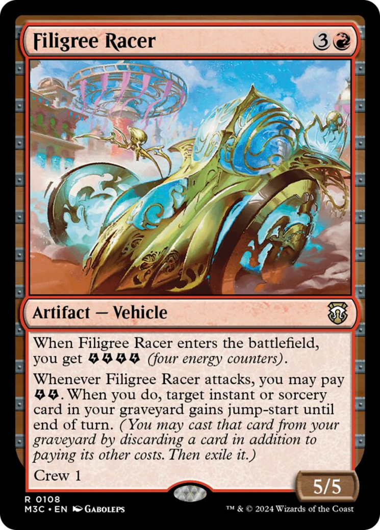 Filigree Racer [Modern Horizons 3 Commander] | Boutique FDB TCG