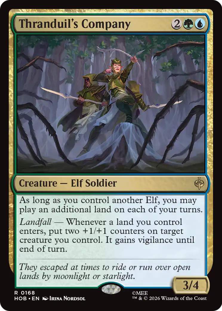 Thranduil's Company [The Hobbit] | Boutique FDB TCG