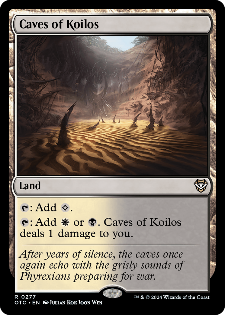 Caves of Koilos [Outlaws of Thunder Junction Commander] | Boutique FDB TCG