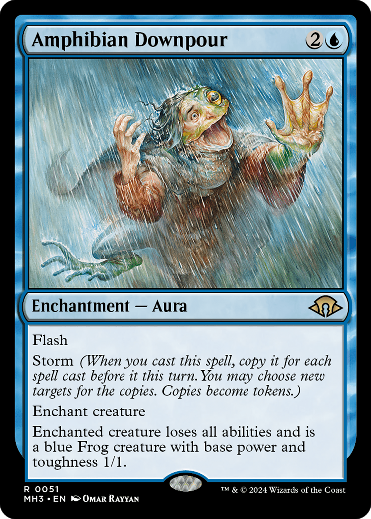 Amphibian Downpour [Modern Horizons 3] | Boutique FDB TCG