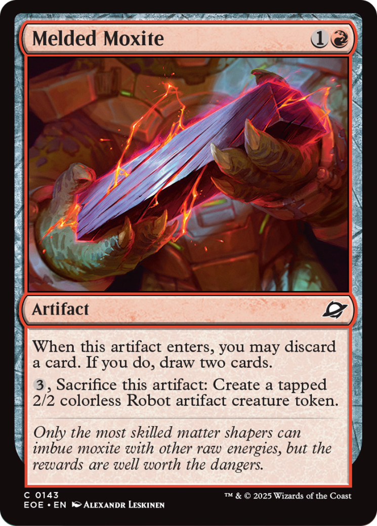 Melded Moxite [Edge of Eternities] | Boutique FDB TCG