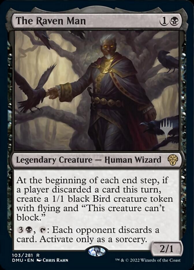 The Raven Man (Promo Pack) [Dominaria United Promos] | Boutique FDB TCG