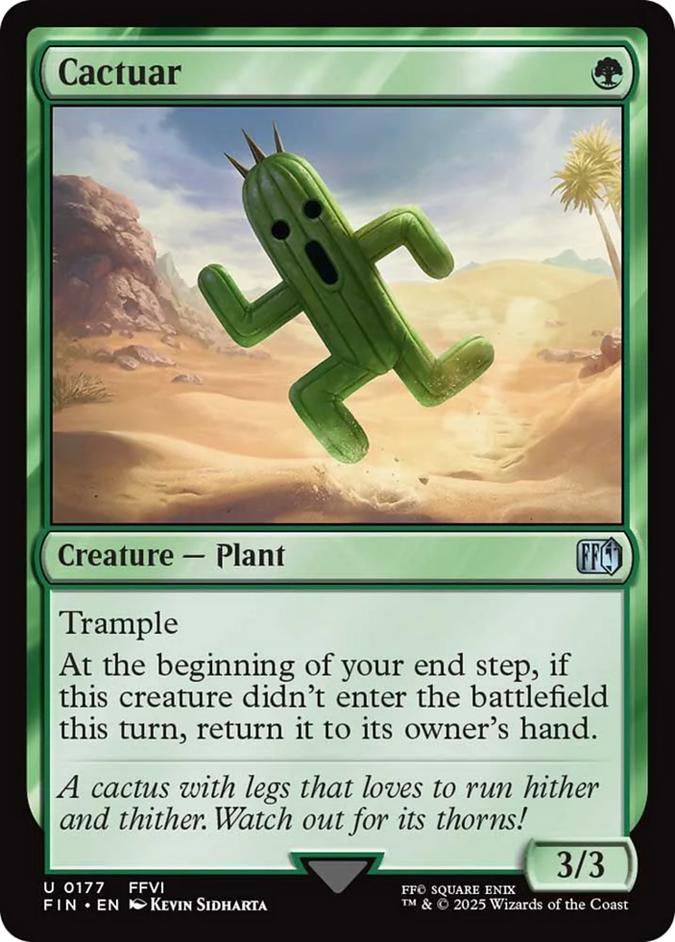 Cactuar [FINAL FANTASY] | Boutique FDB TCG