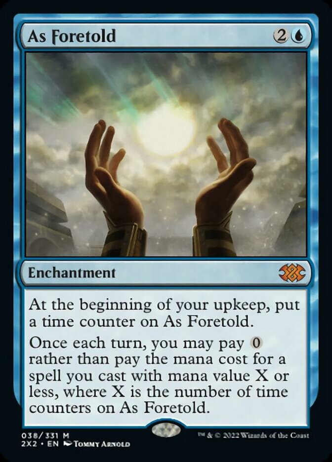 As Foretold [Double Masters 2022] | Boutique FDB TCG