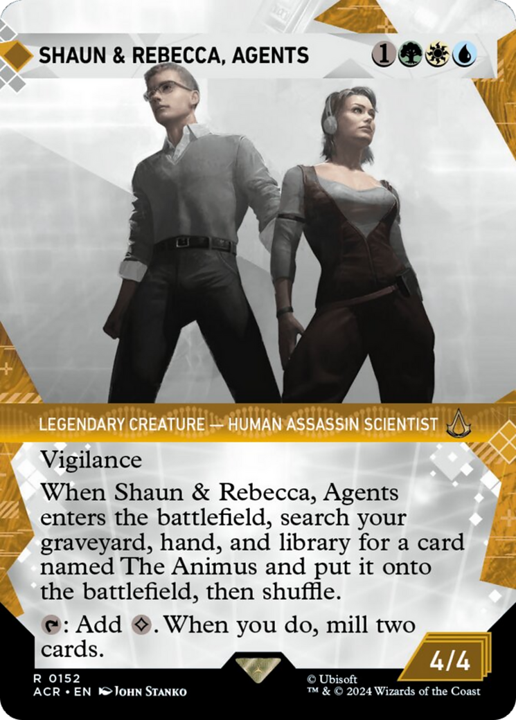 Shaun & Rebecca, Agents (Showcase) [Assassin's Creed] | Boutique FDB TCG