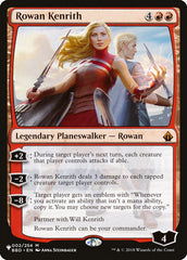 Rowan Kenrith [The List] | Boutique FDB TCG