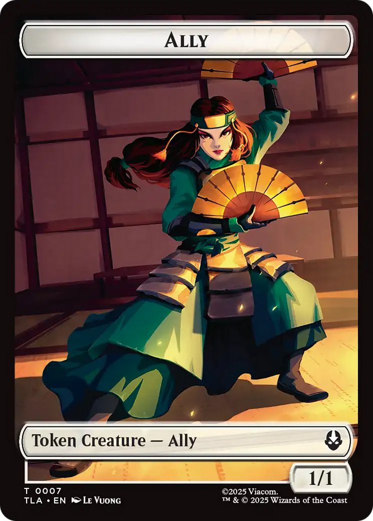 Food (0020) // Ally (0007) Double-Sided Token [Avatar: The Last Airbender Tokens] | Boutique FDB TCG