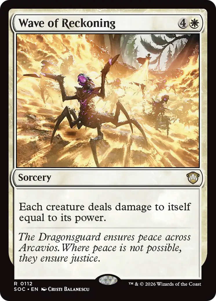 Wave of Reckoning [Secrets of Strixhaven Commander] | Boutique FDB TCG